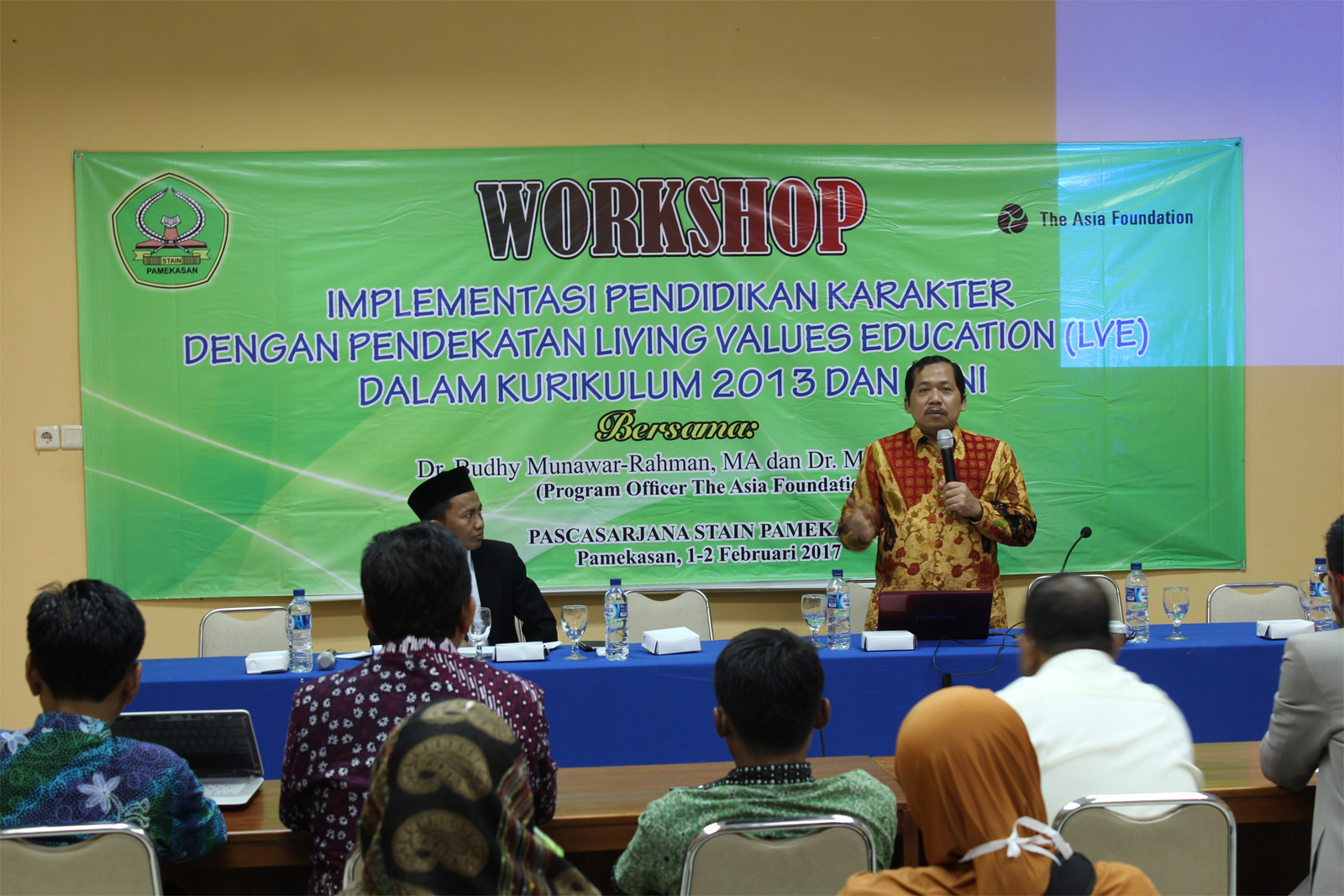 Workshop Implementasi Pendidikan Karakter Dengan Pendekatan Living Values Education (LVE) Dalam Kurikulum 2013 dan KKNI