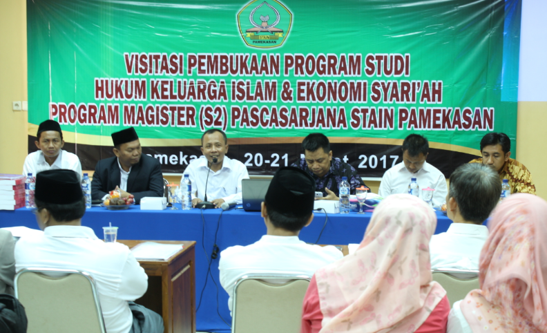 Visitasi Pembukaan Program Studi Magister Hukum Keluarga Islam (HKI) dan Ekonomi Syariah (ES)