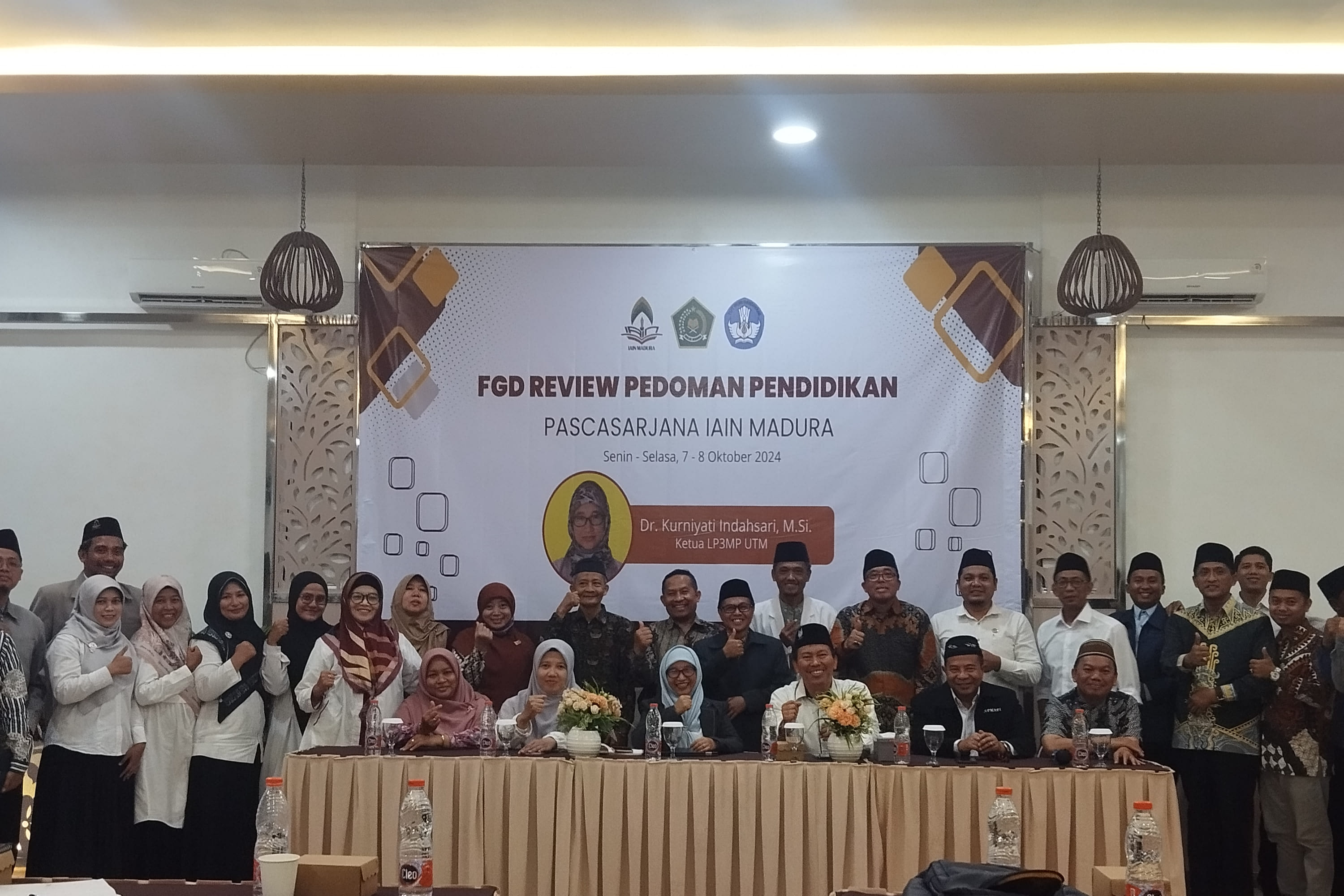 PASCASARJANA IAIN MADURA  GELAR FGD REVIEW PEDOMAN PENDIDIKAN